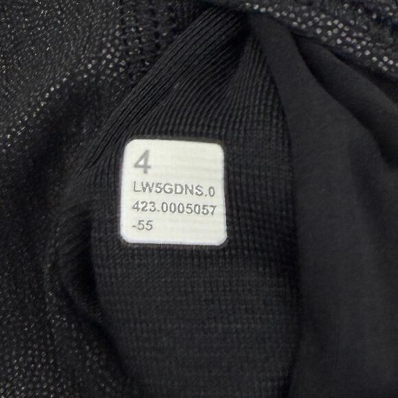 LULULEMON Align Ribbed High-Rise Pant 28" Shine Size 4 Black - Picture 9 of 9